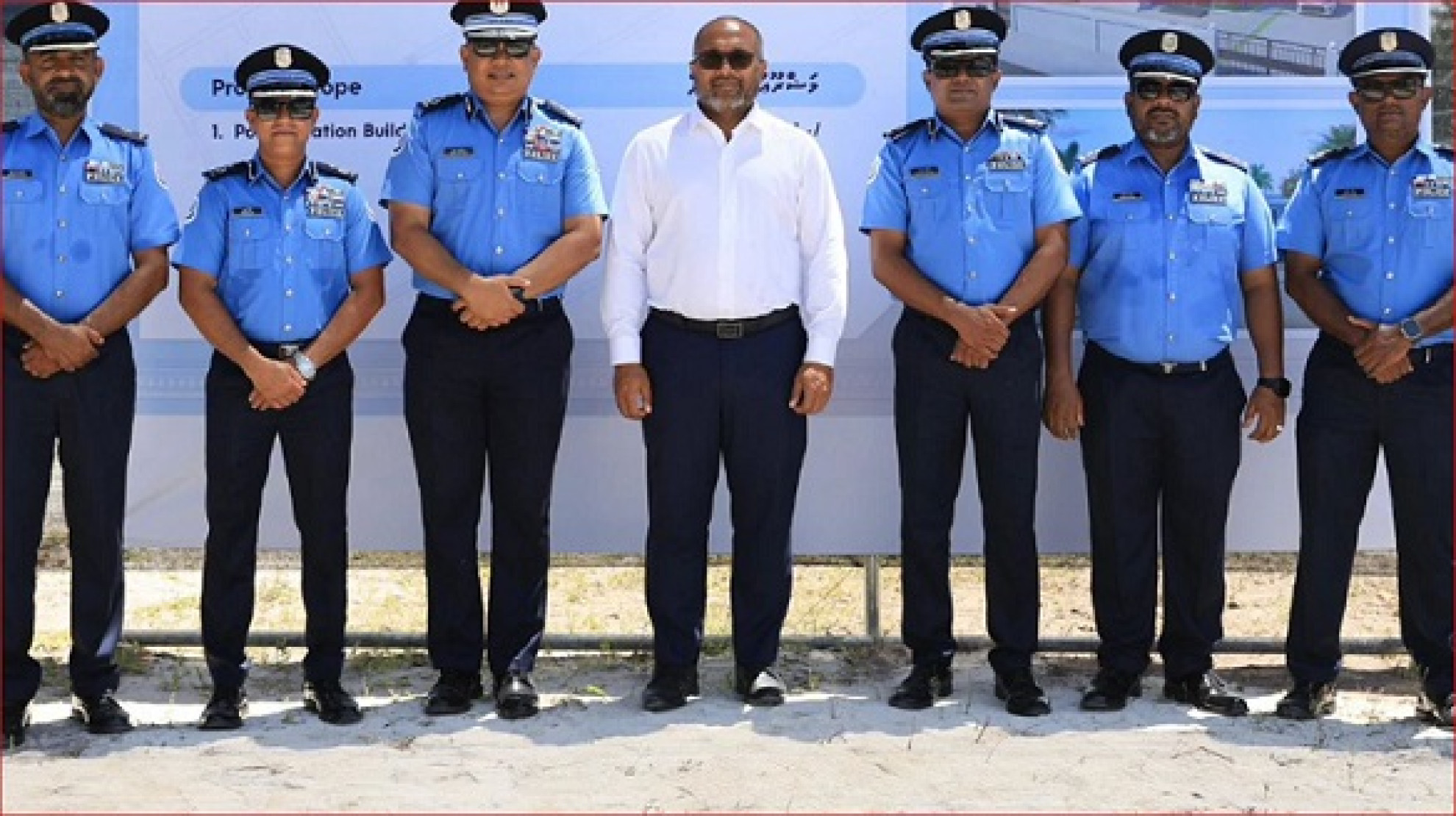 މާޅޮހުގައި ގާއިމްކުރާ ފުލުހުންގެ މަރުކަޒުގެ ޢަމަލީ މަސައްކަތްވެސް ފަށައިފި