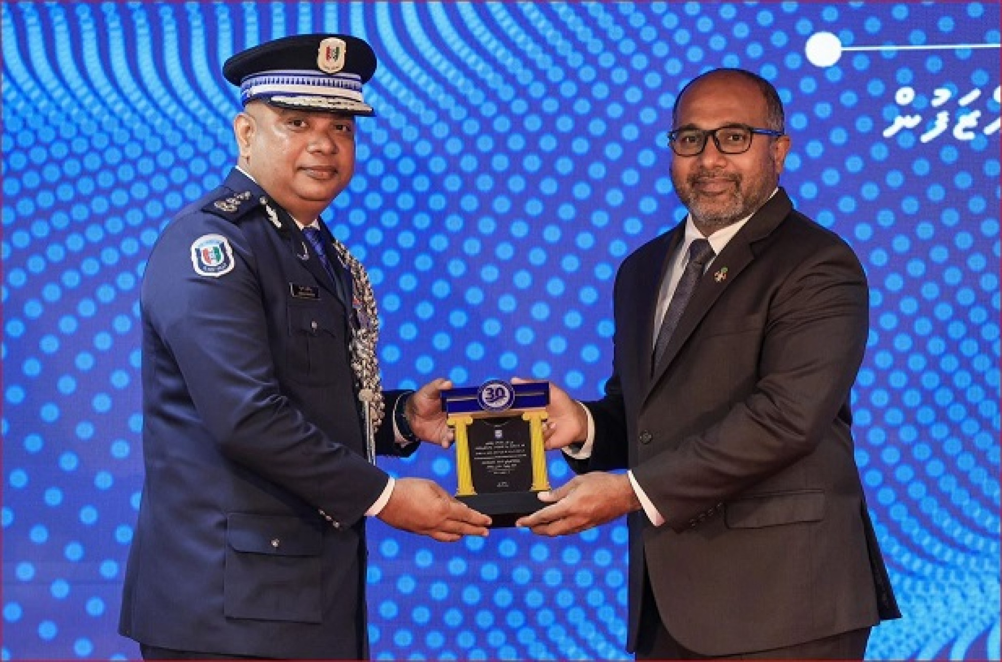 ފުލުހުންގެ ޚިދުމަތުގެ ދުވަހުގެ ރަސްމީ ޖަލްސާ ބާއްވައިފި
