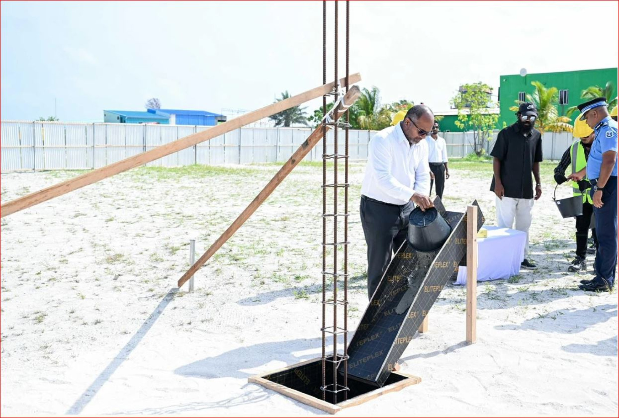 ހިންނަވަރު ފުލުހުންގެ މަރުކަޒު އިމާރާތްކުރުމުގެ މަސައްކަތް ރަސްމީކޮށް ފަށައިފި