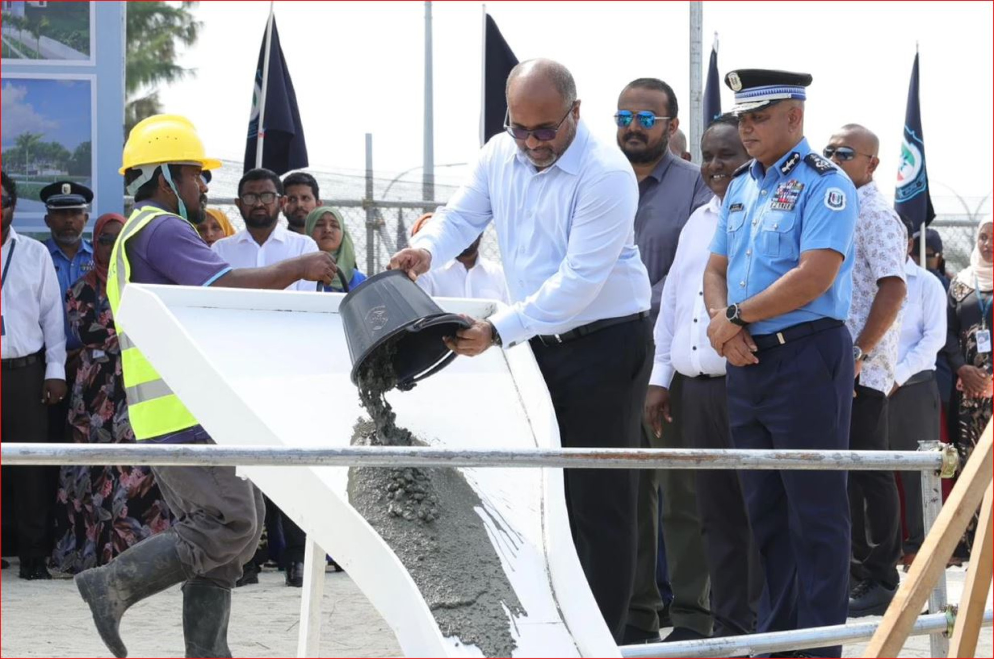 ރ. ދުވާފަރު ޕޮލިސް ސްޓޭޝަންގެ ޢަމަލީ މަސައްކަތް ފަށައިފި